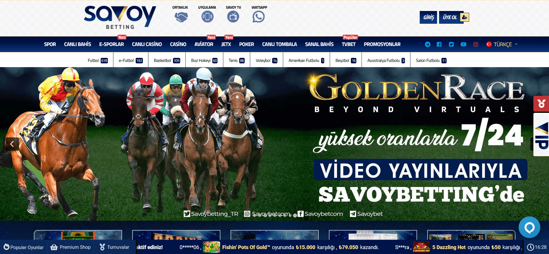 savoybetting