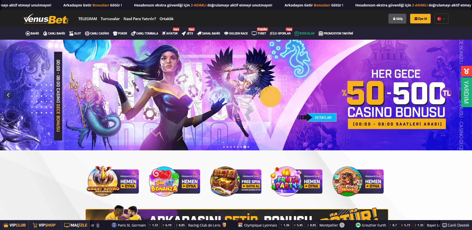 venusbet-yeni-giris