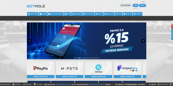 854Betvole.com – 854 Betvole Giriş Adresi